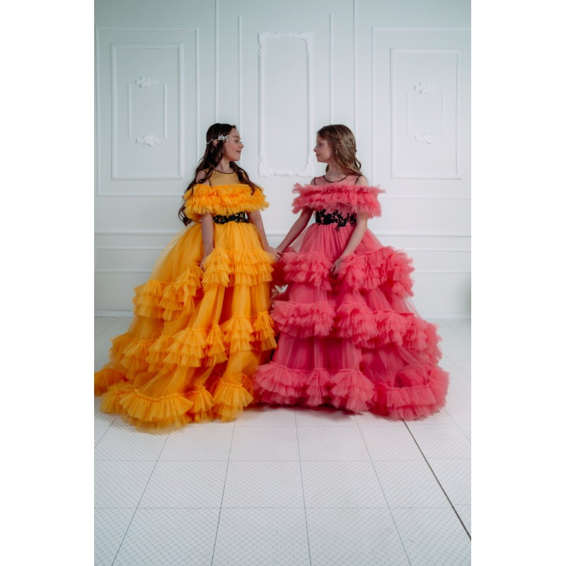 Dziecięca sukienka wakacyjna ELSA2203