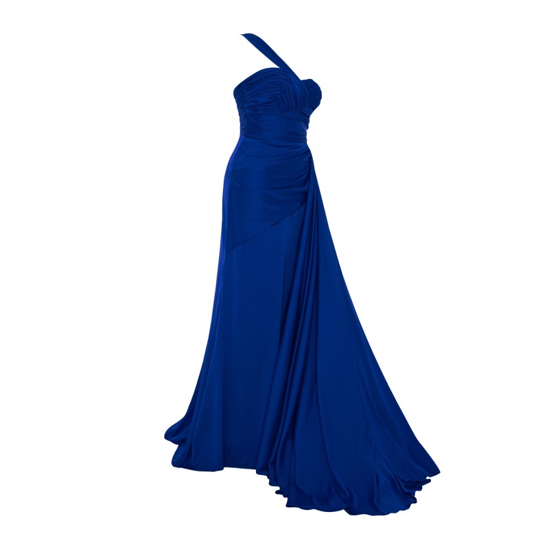 Niebieska sukienka Miss