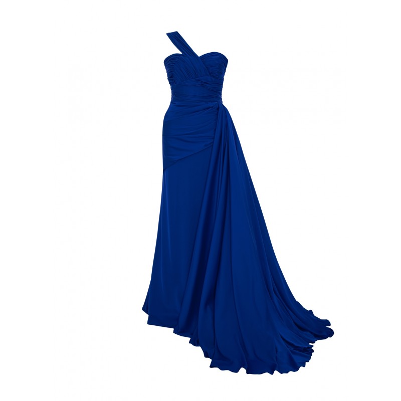 Niebieska sukienka Miss