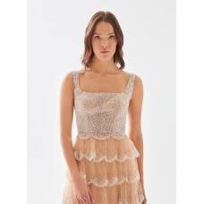 SUKIENKA CLOUDY NUDE