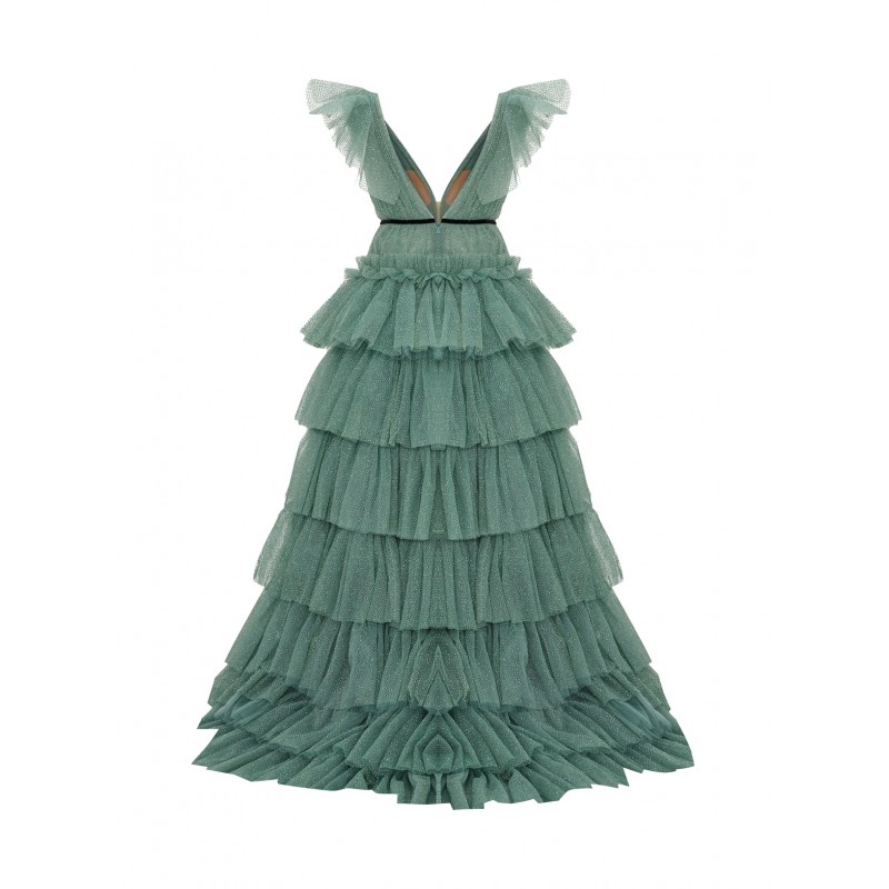 ZIELONA SUKIENKA MAMA