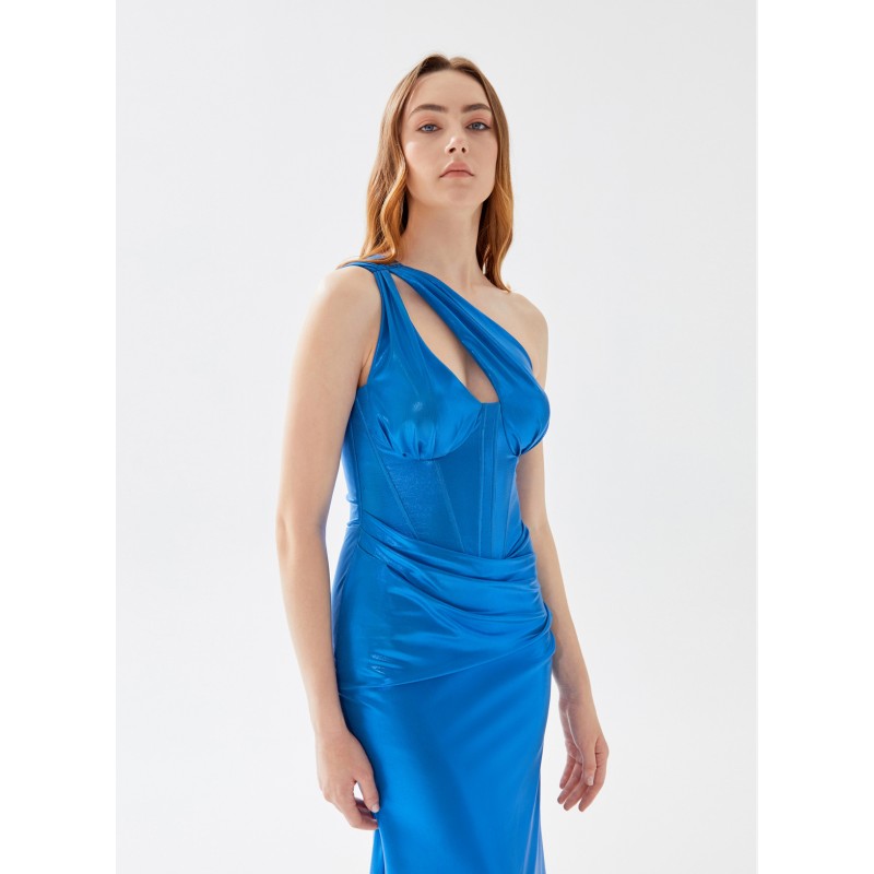 Niebieska sukienka Marlyn Bıjou