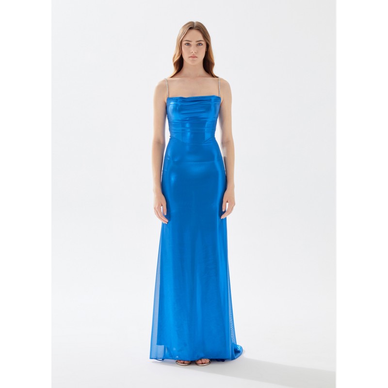 Niebieska sukienka Mılena Bıjou