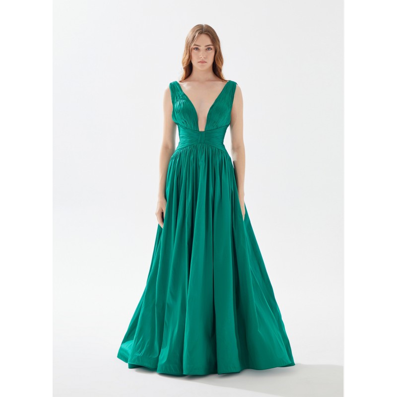 ODETTE szmaragdowa sukienka