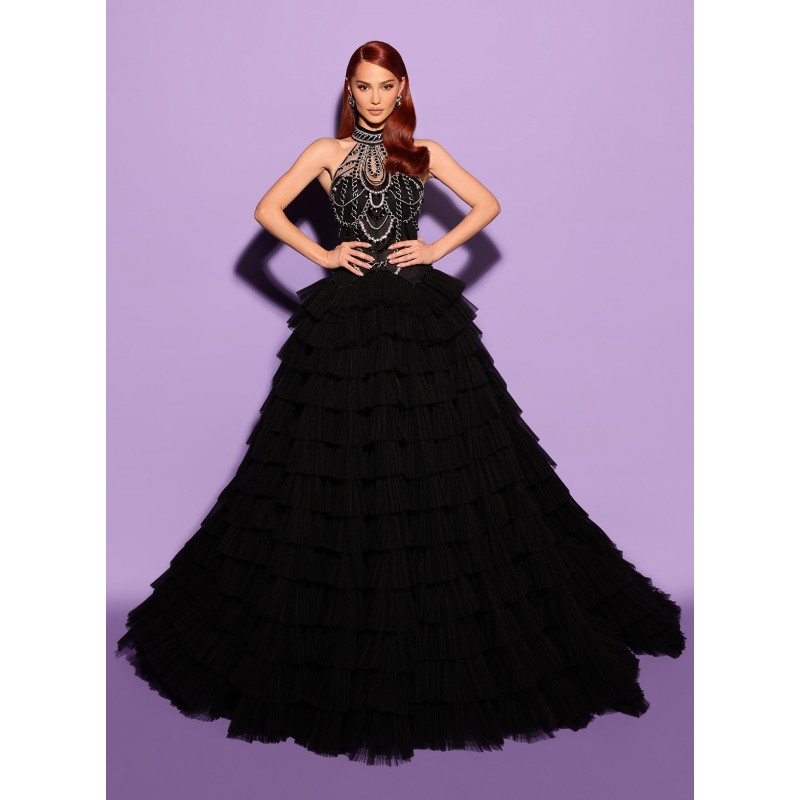 CZARNA SUKIENKA BRISA