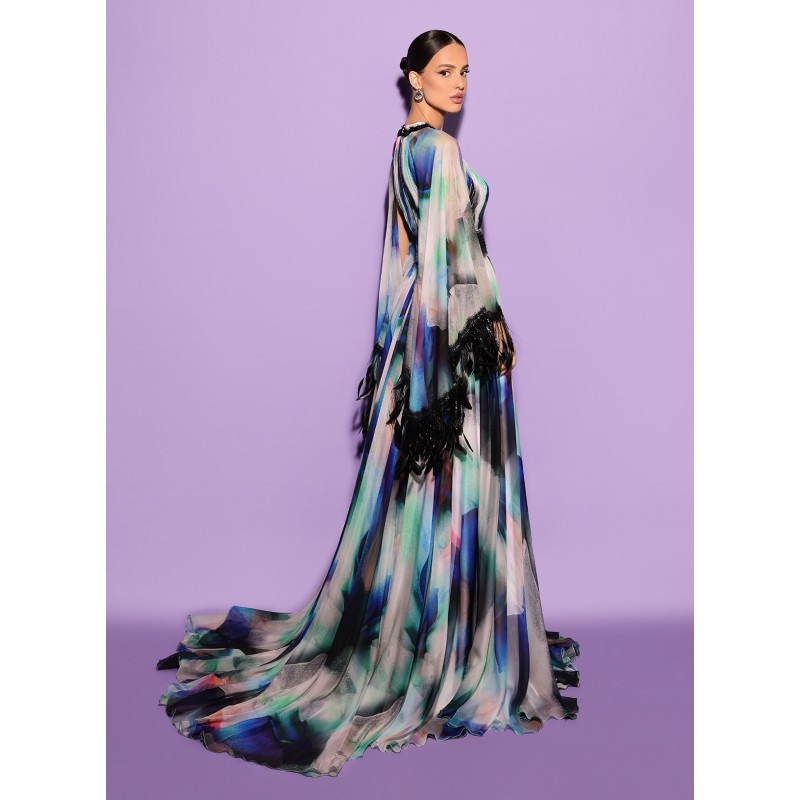 BLUE ELLADA DRESS
