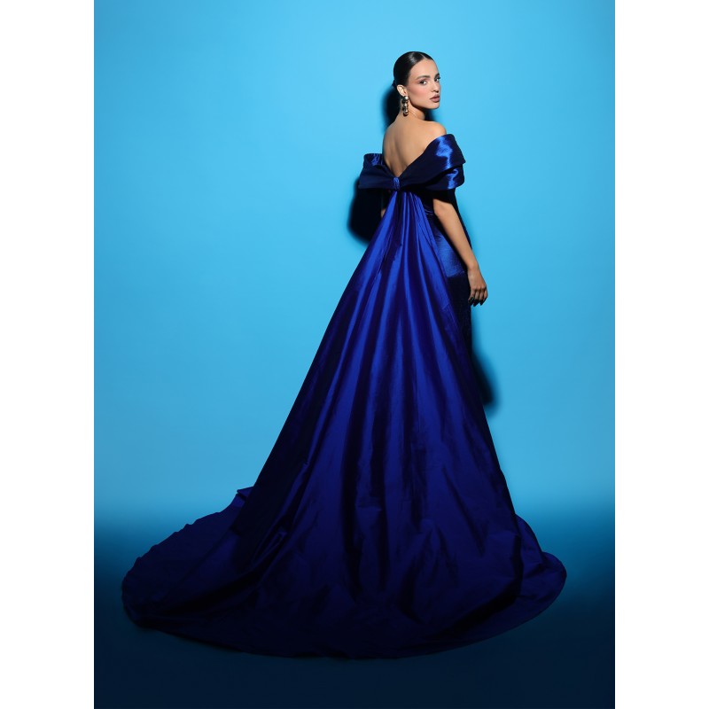 BLUE LOVINA DRESS