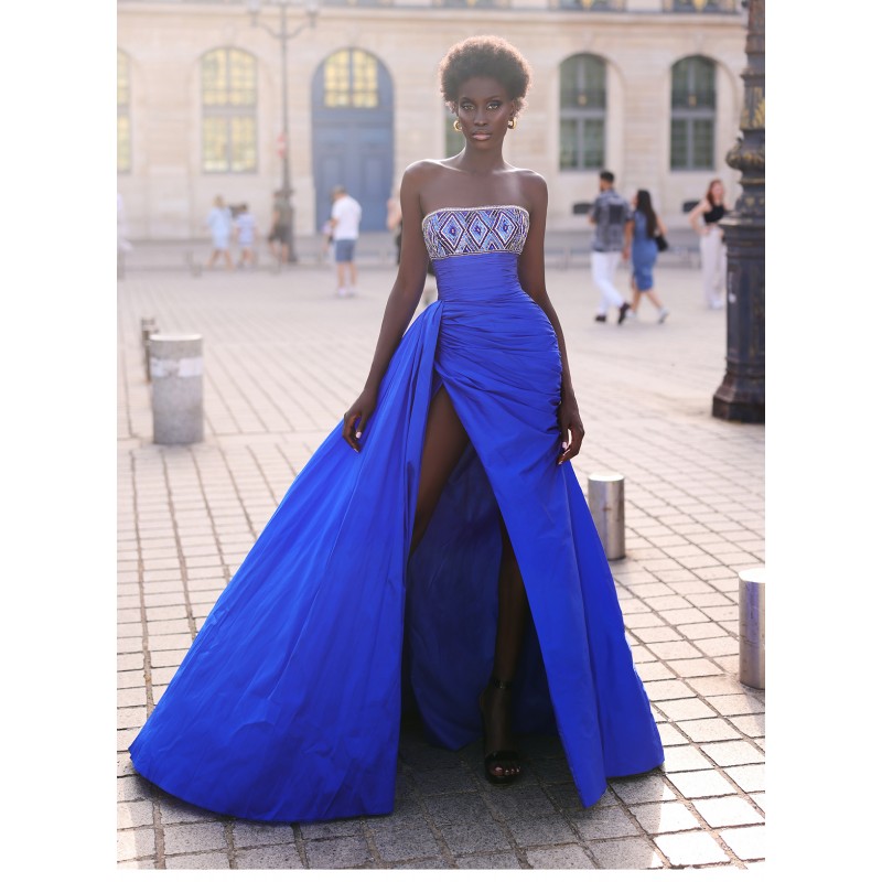 BLUE PARISA DRESS
