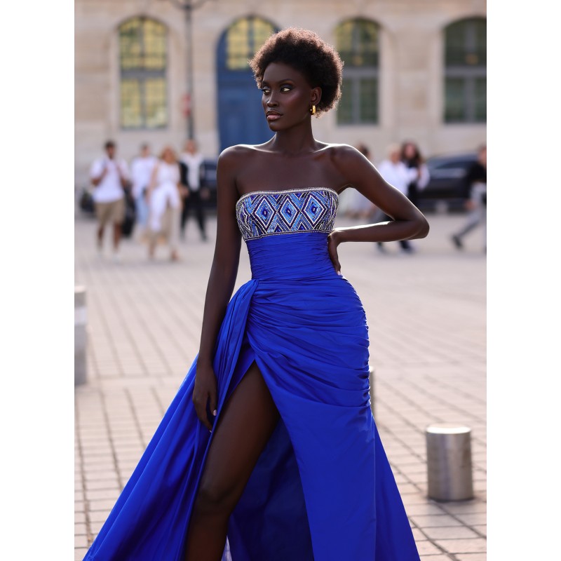 BLUE PARISA DRESS
