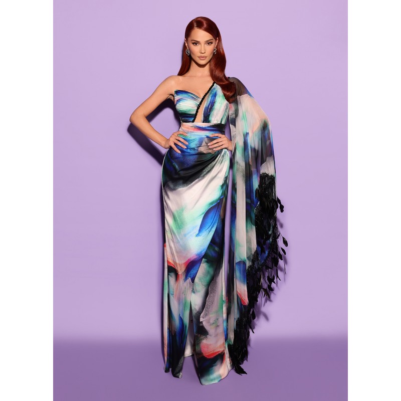 BLUE TIANA DRESS