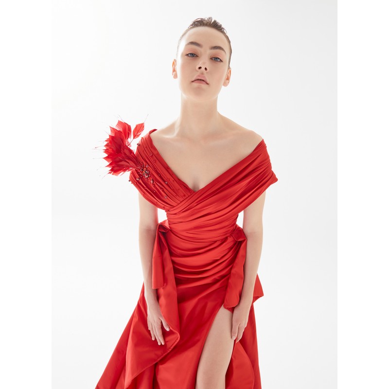 ELISA RED DRESS