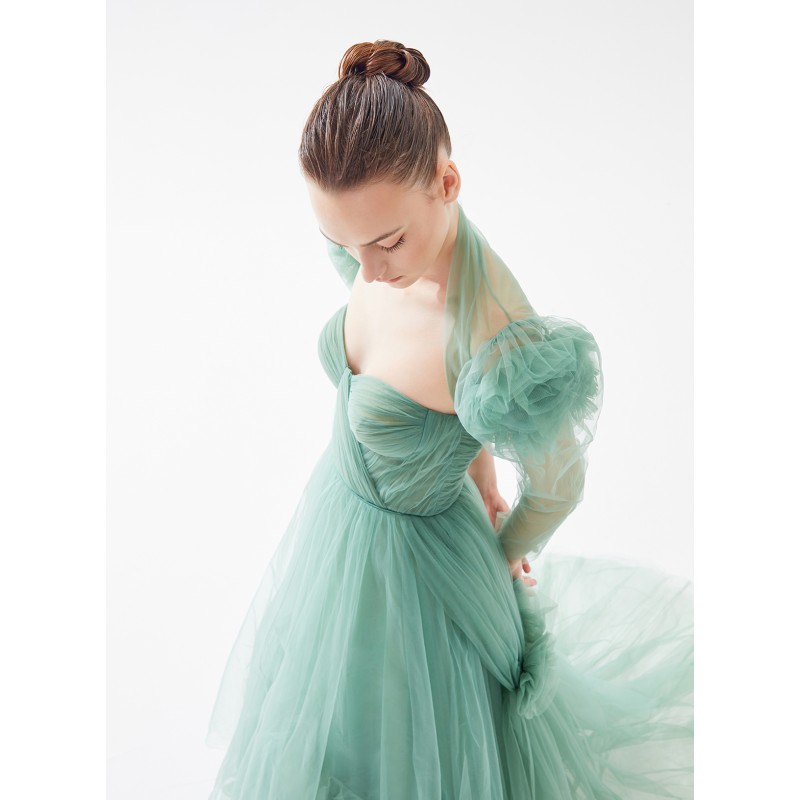 ENGLISH GREEN BOLERO