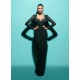 FOREST GREEN MARIANA DRESS