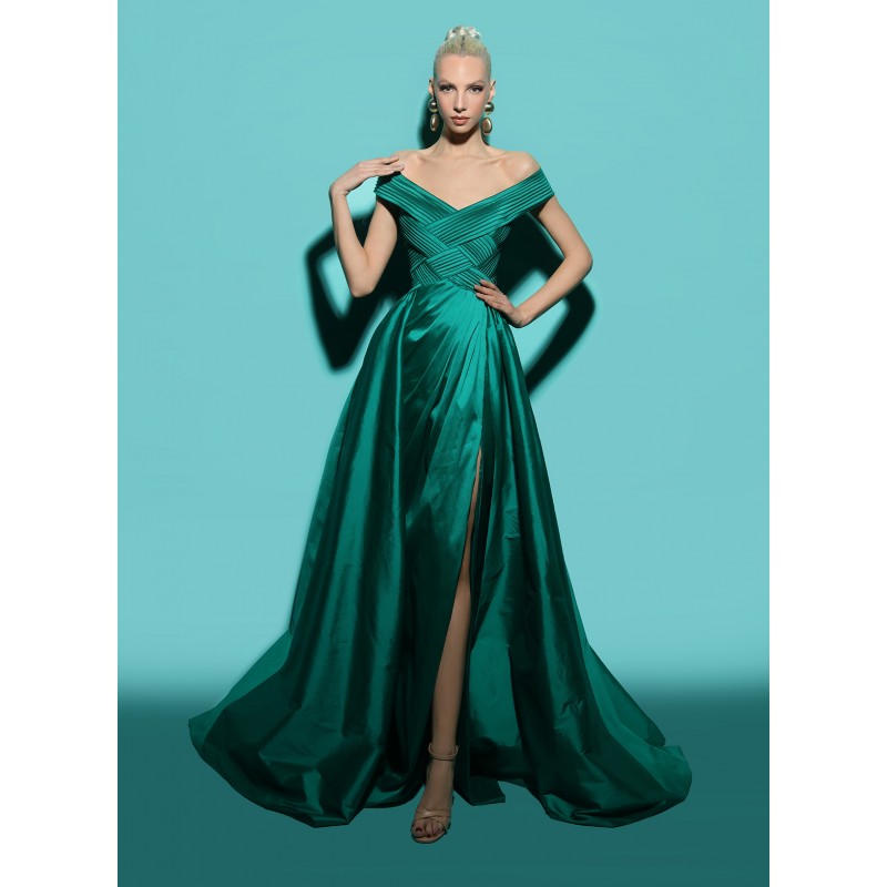 ZIELONA SUKIENKA BONNY