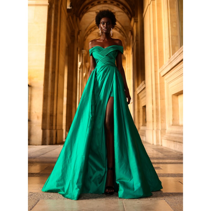 ZIELONA SUKIENKA BONNY