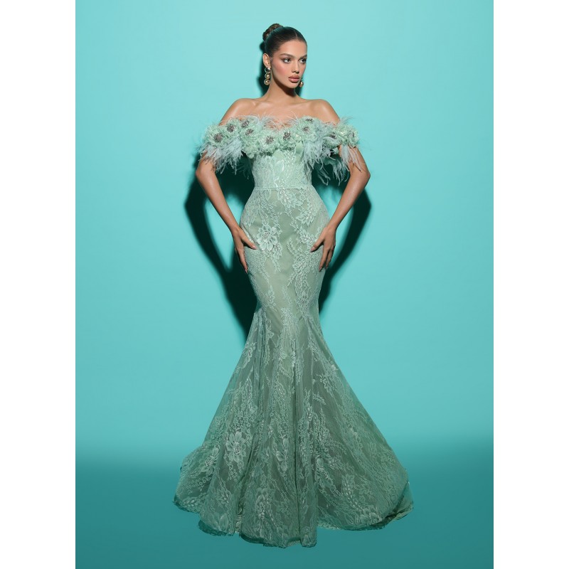 GREEN ELIAS DRESS