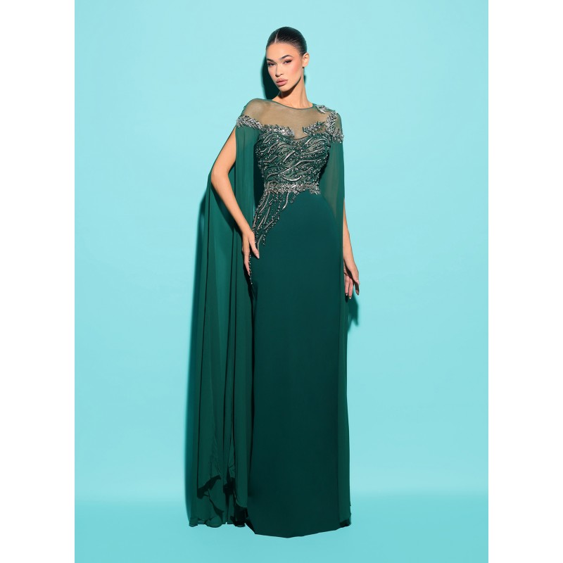 ZIELONA SUKIENKA MEGHAN