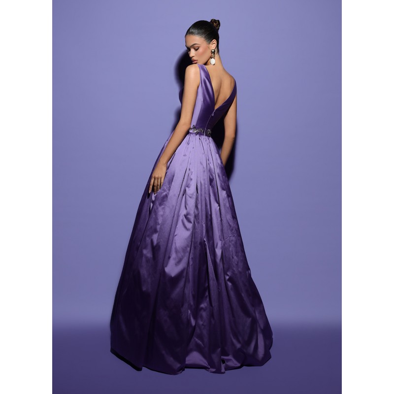 PURPLE JAYLEEN DRESS