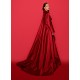 CZERWONY KRISTEN CAFTAN